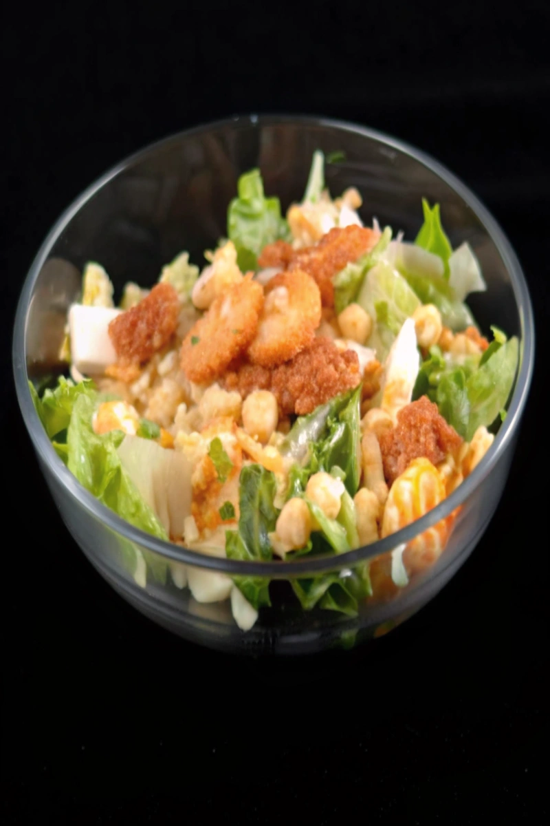 RECETTE SALADE CÉSAR AU POULET LIGHT : LA RECETTE PARFAITE POUR UN REPAS ÉQUILIBRÉ