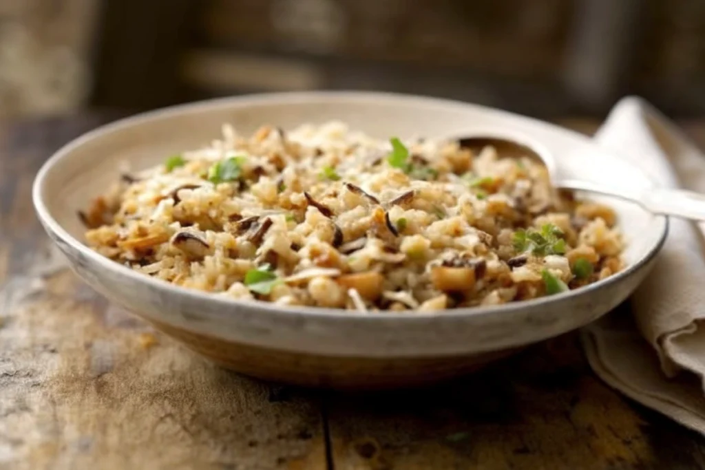 Risotto aux champignons