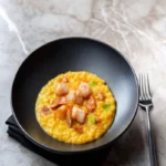 Risotto de crevettes au curry