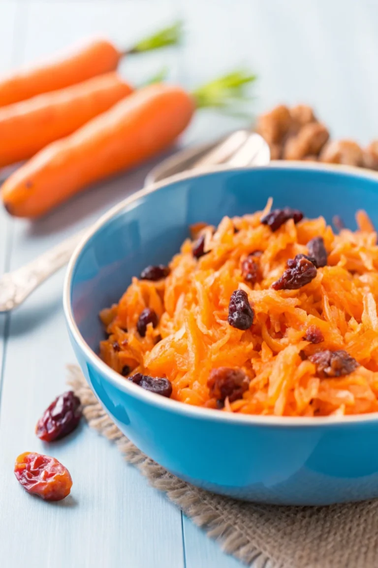 Salade de carottes et pommes râpées