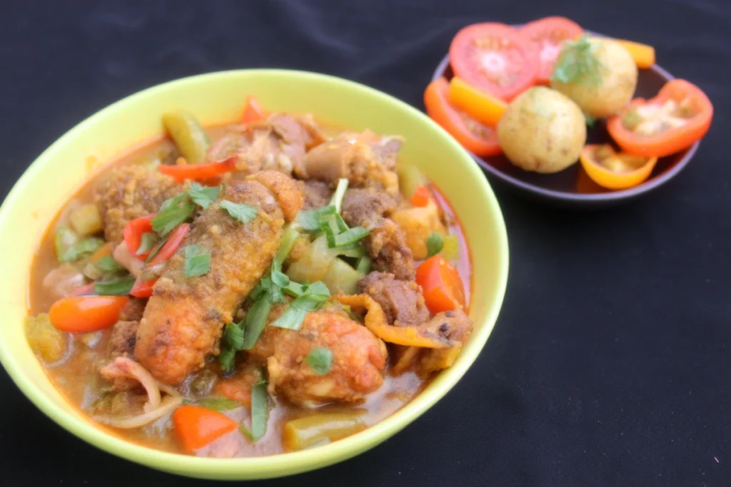 Sauté de Poulet Basquaise au wok