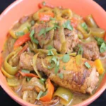 Sauté de Poulet Basquaise au wok