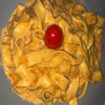 Tagliatelles aux crevettes