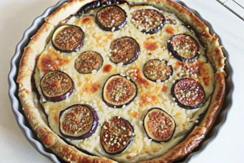 Tarte aubergine viande hachée mozzarella