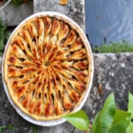Tarte soleil beurre de cacahuètes et chocolat