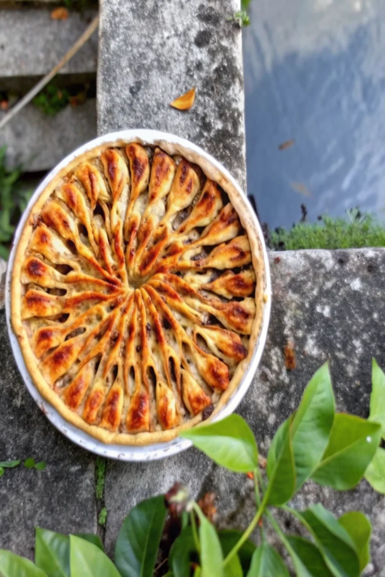 Tarte soleil beurre de cacahuètes et chocolat