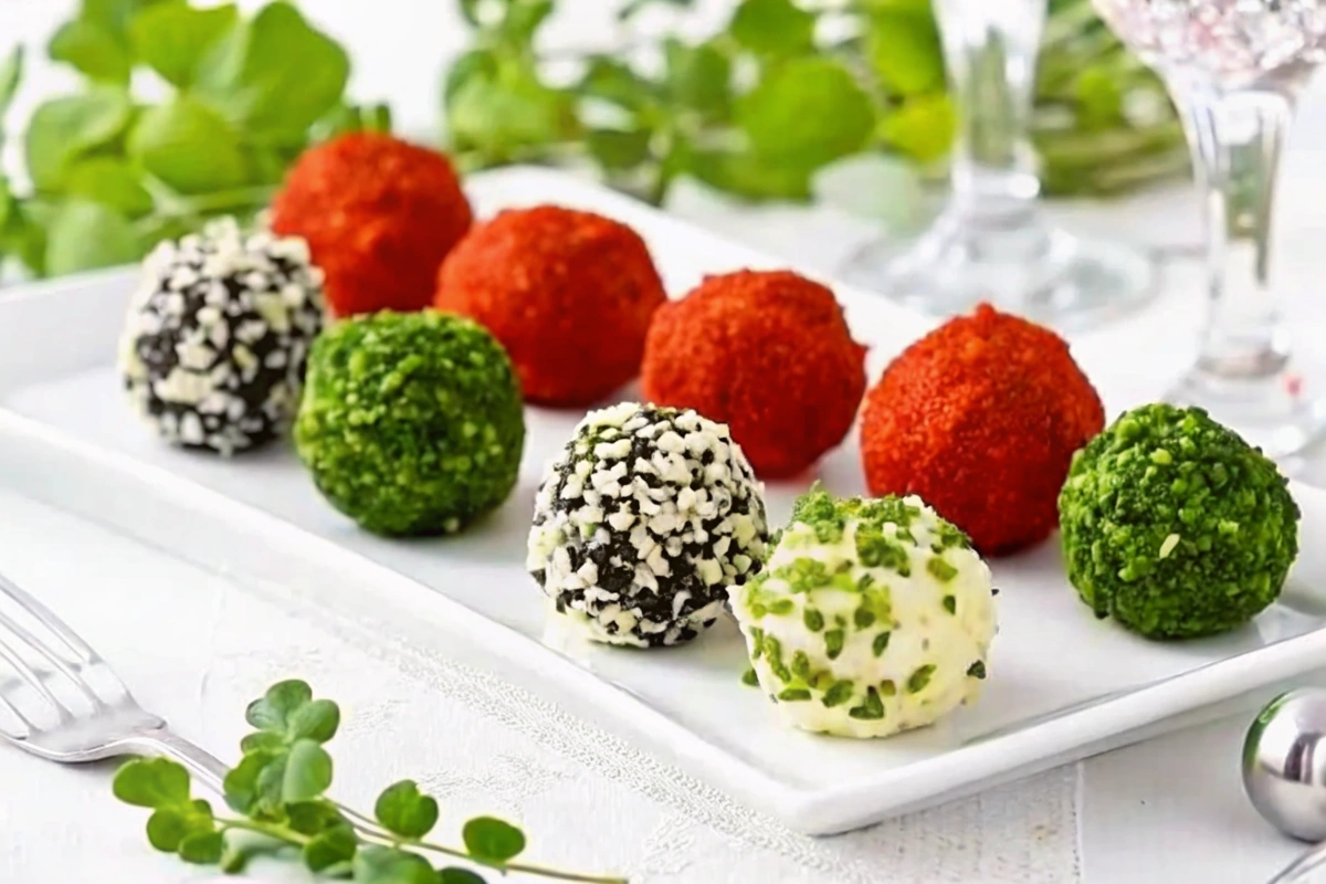 Variations d'amuse-bouches au chèvre