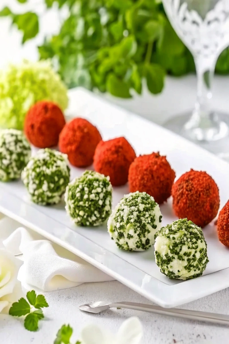 Amuse bouche au chèvre frais