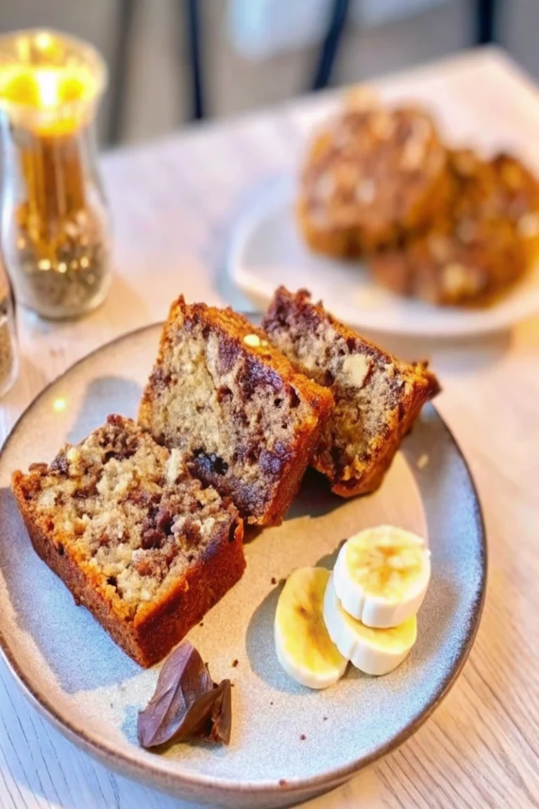 Banana Bread Healthy Recette