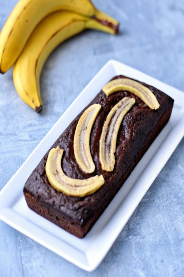 Banana bread au chocolat
