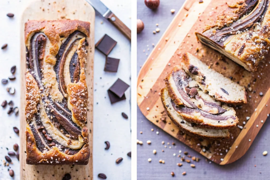 Banana bread vegan aux pépites de chocolat