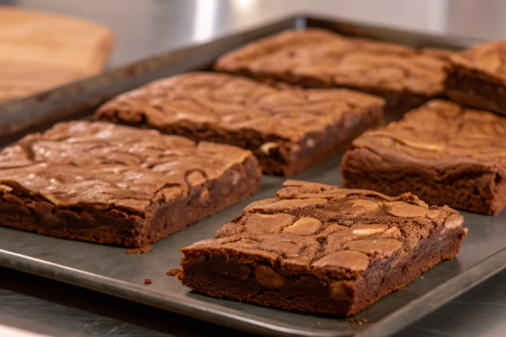 Brownie au beurre de cacahuète par Laurent Mariotte