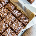 Brownie chocolat au marc de café