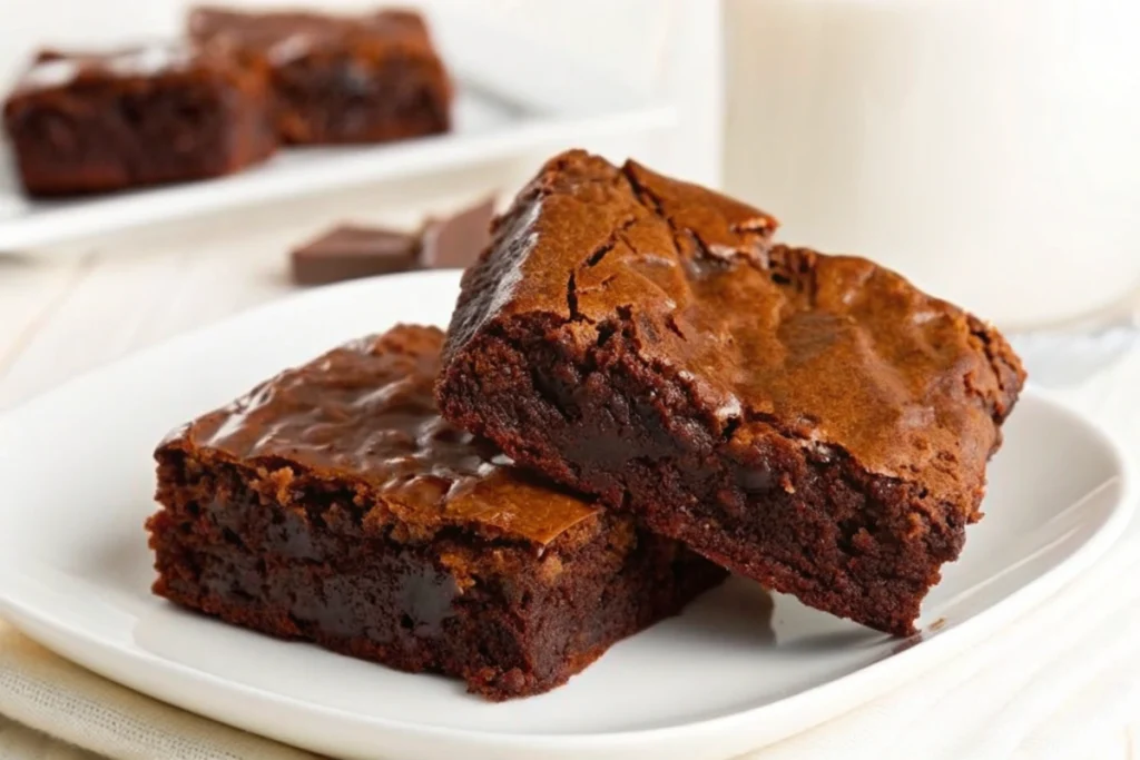 Brownie fondant praliné