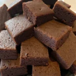 Brownie tout chocolat et ses pépites