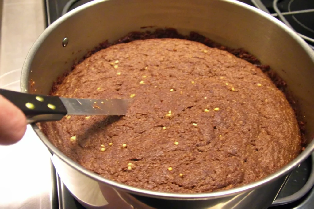Brownies au chocolat noir et beurre de cacahuètes