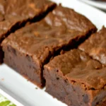 Brownies au chocolat ultra fondant