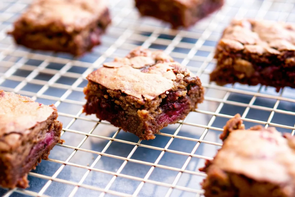 Brownies aux fruits rouges