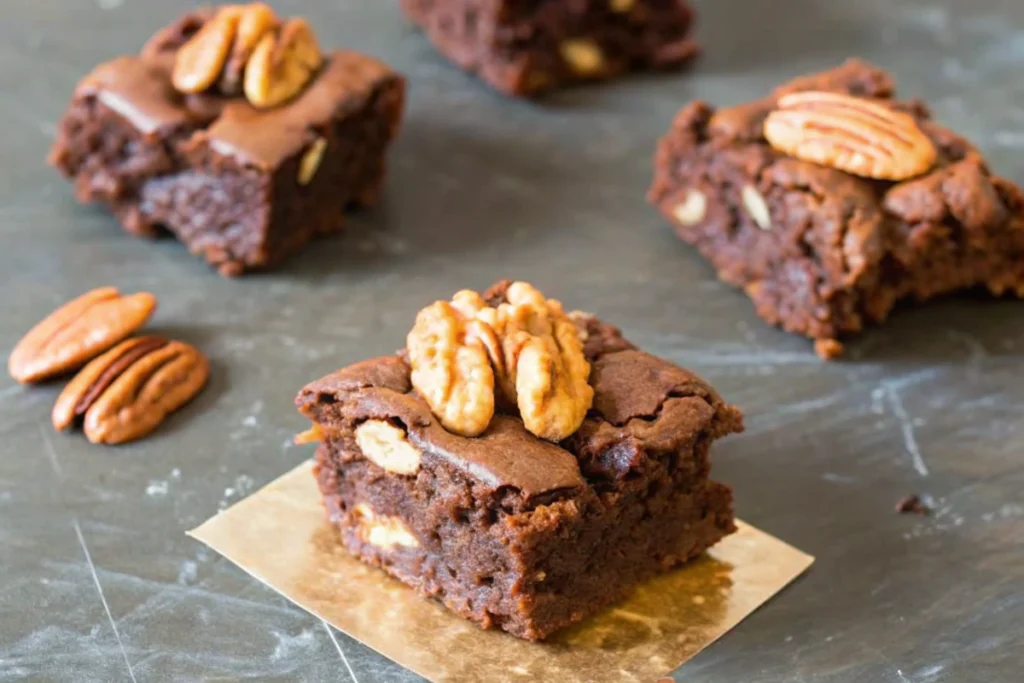Brownies aux noix de pécan