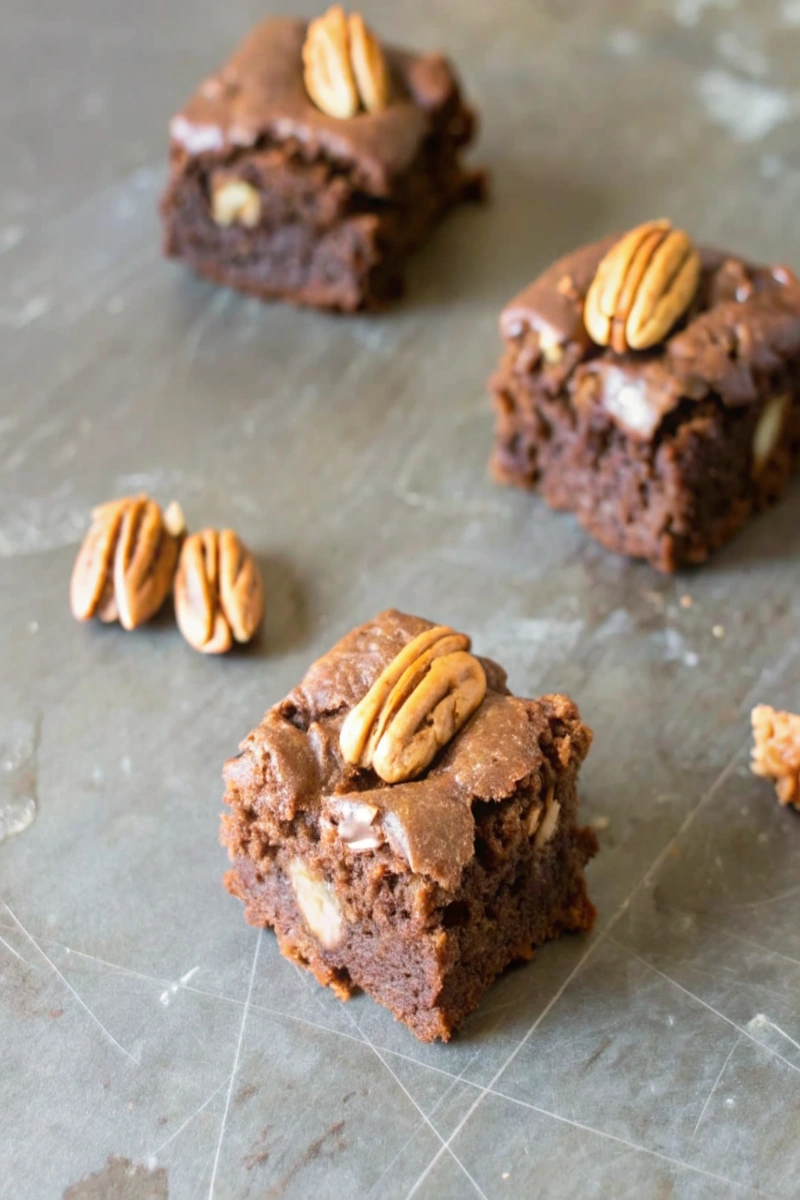 Brownies aux Noix de Pécan : Fondants, Gourmands & Rapides ! 😍 Recette Ultra-Simple
