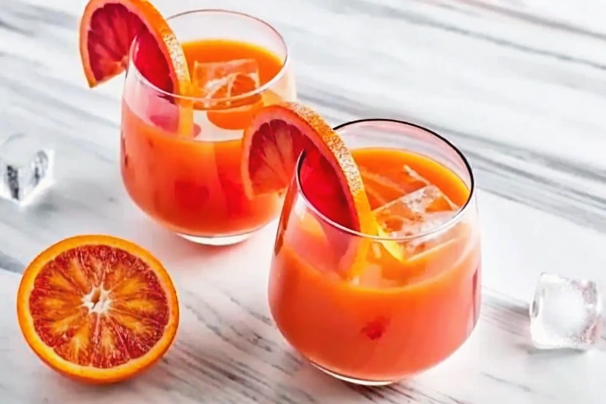 Ingrédients colorés pour un cocktail de fruit sans alcool