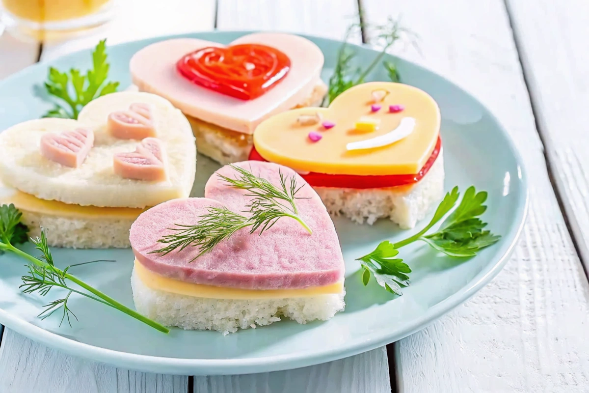 Coeur Sandwich pour la Saint Valentin