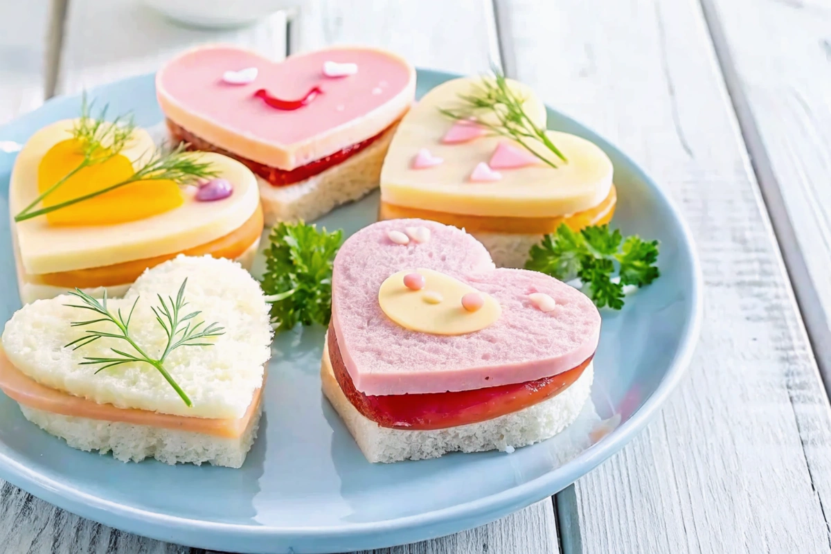 Coeur Sandwich pour la Saint Valentin