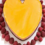 Délice aux framboises et aux fruits de la passion