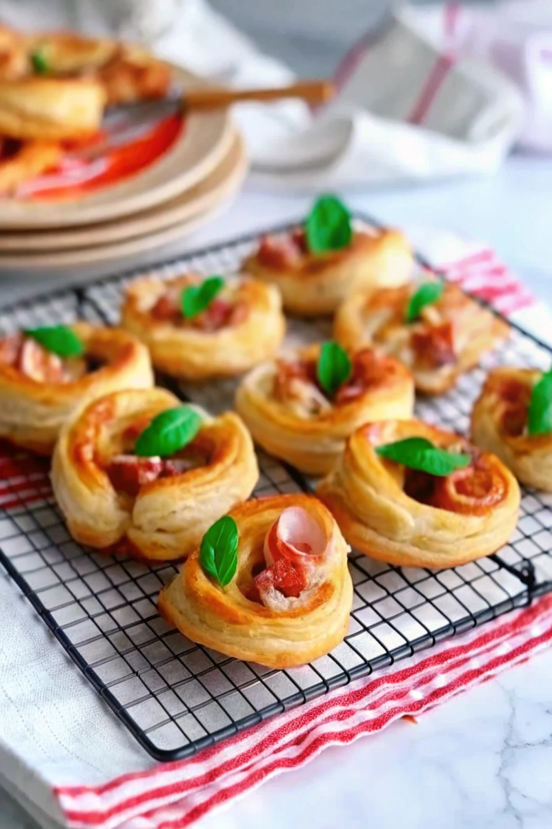 Feuilletés apéro pour la Saint-Valentin