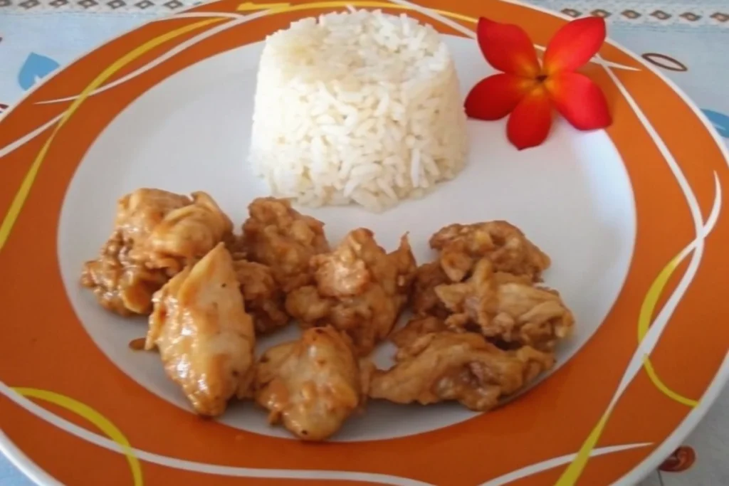 Filet de poulet au beurre de cacahuètes