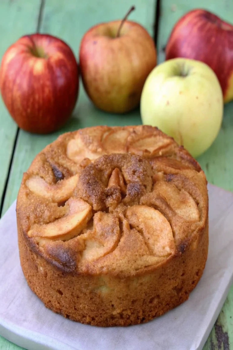 Gâteau aux pommes moelleux et ultra rapide