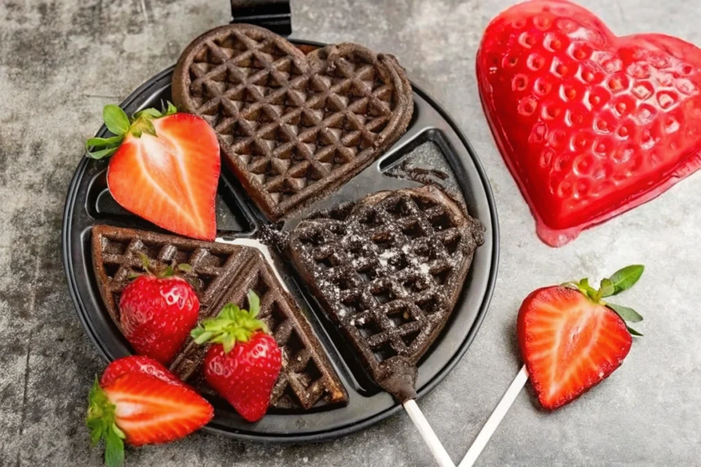 Gaufres de la Saint-Valentin