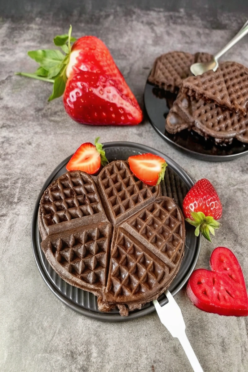 Gaufres de la Saint-Valentin