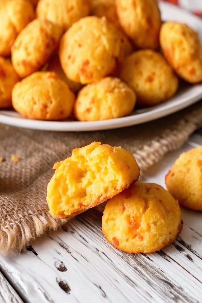 Gougères en forme de cœur