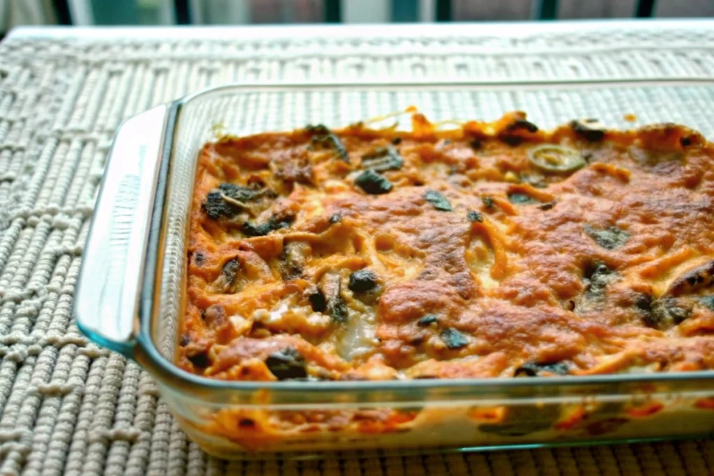 Lasagnes aux aubergines légères express