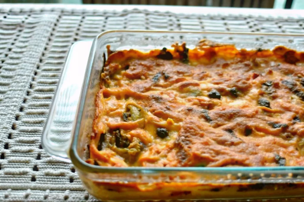 Lasagnes aux aubergines légères express