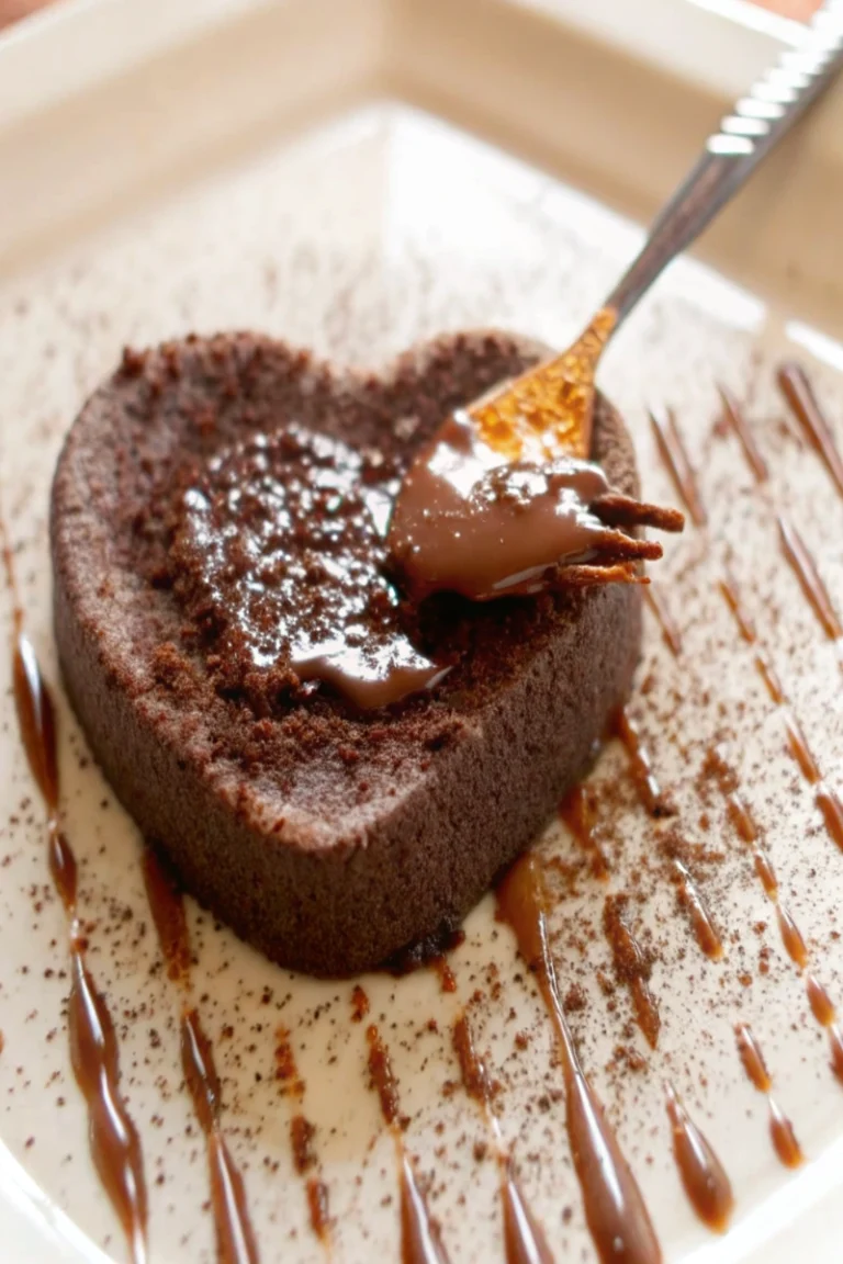 Moelleux au chocolat coeur fondant caramel