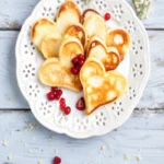 Pancakes coeurs de la Saint-Valentin