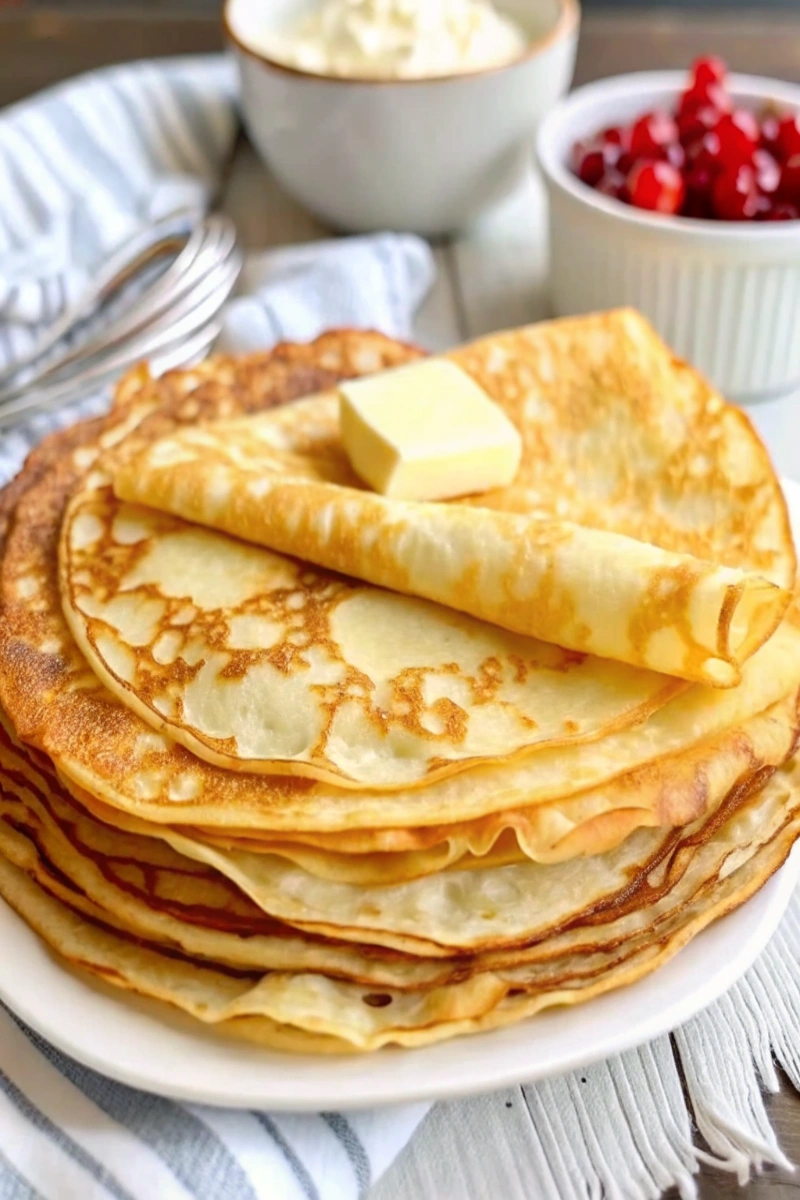 Pâte à crêpes au Thermomix sans repos