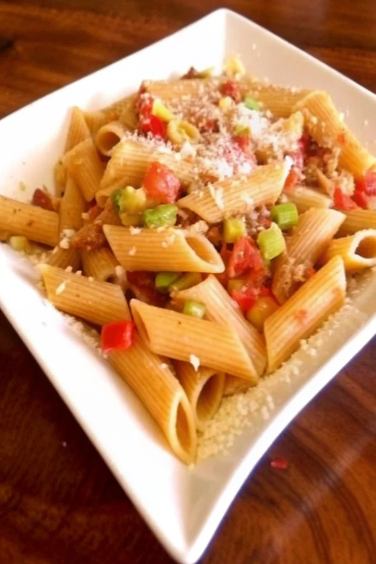 Penne aux courgettes (rapide et léger)