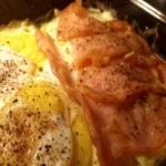 Pommes au four au saumon