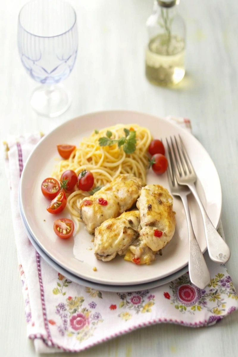POULET LÉGER AU FROMAGE DE CHÈVRE : VOTRE NOUVEAU COMPLICE GOURMAND ET SAIN