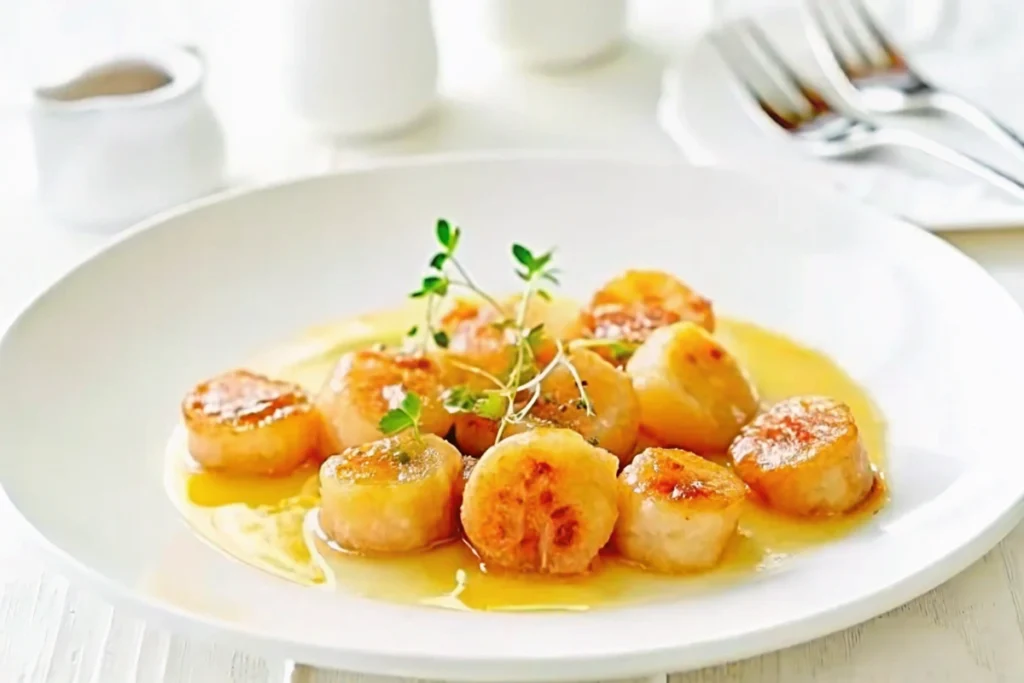 Saint-Jacques faciles pour la Saint-Valentin