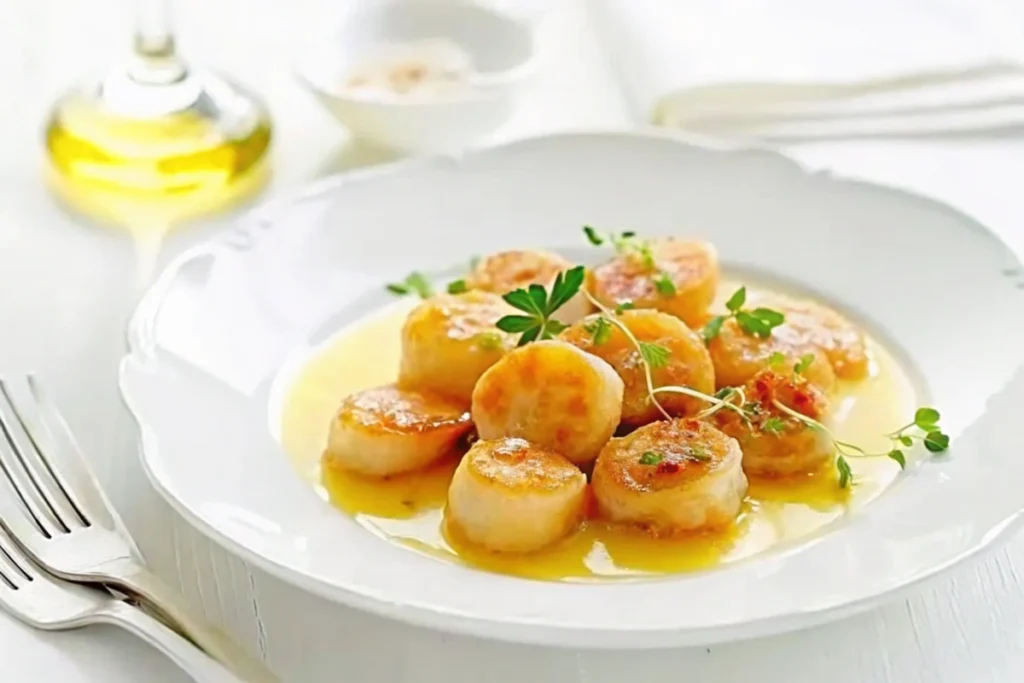 Saint-Jacques faciles pour la Saint-Valentin