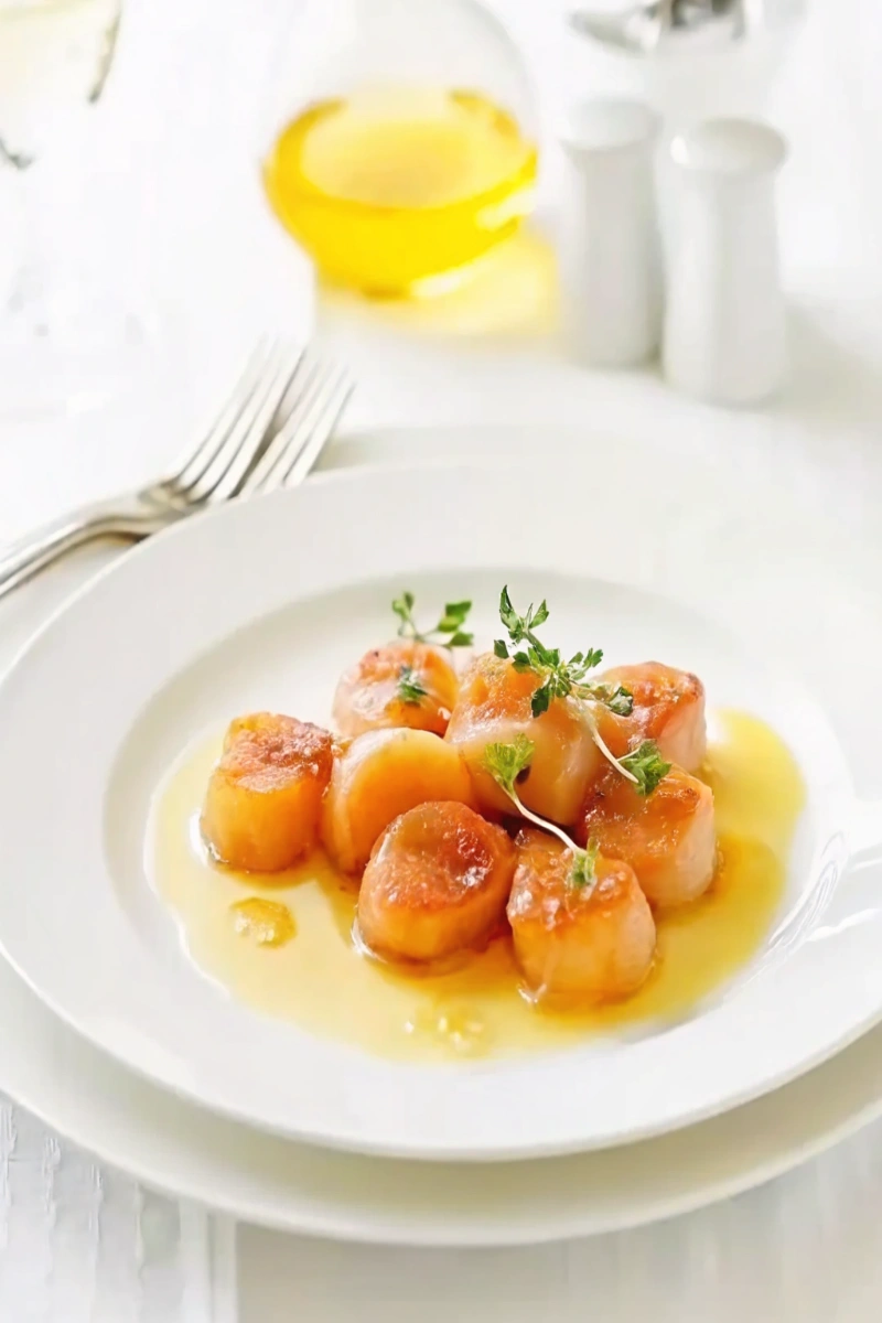 Saint-Jacques faciles pour la Saint-Valentin