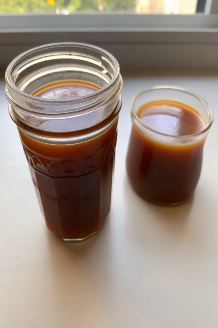 Sauce au caramel et beurre salé