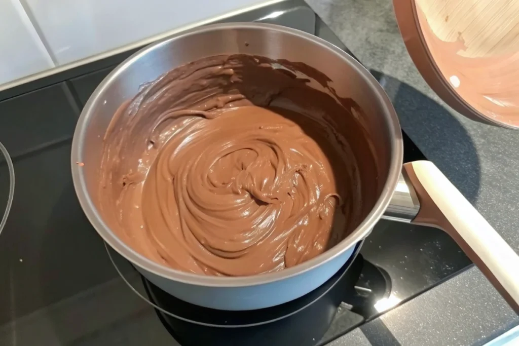 Sauce au chocolat onctueuse