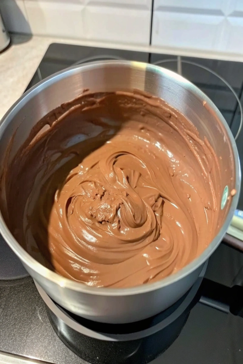 Sauce au chocolat onctueuse