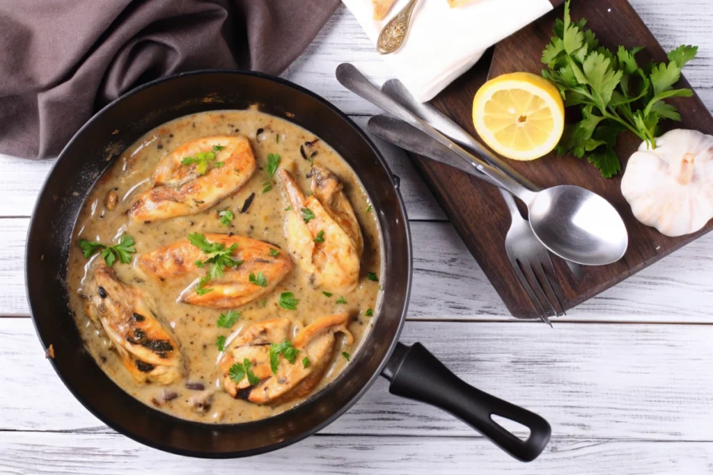 Sauce au foie gras crémeuse