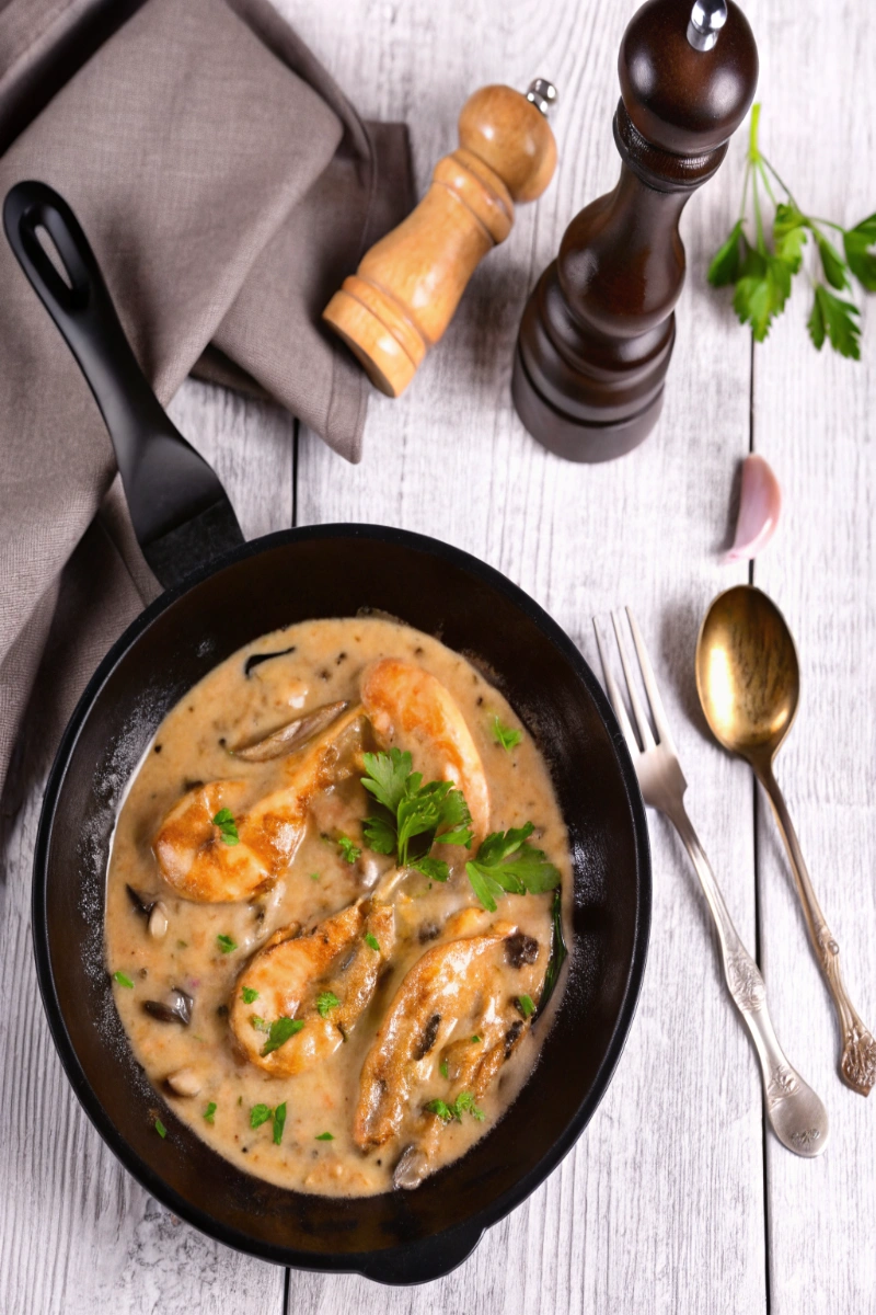 Sauce au foie gras crémeuse